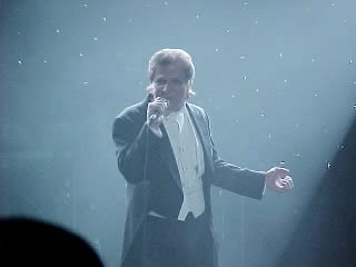 Joe performing with Trans-Siberian Orchestra
